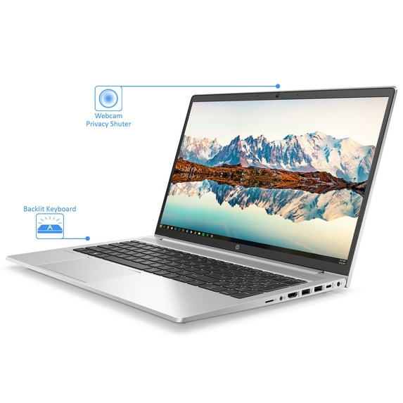 Pre-Owned HP ProBook 445 G8 Laptop, 14" IPS FHD Display, AMD Ryzen 5 5600U Upto 4.2GHz, 32GB RAM, 512GB NVMe SSD, Vega 6, HDMI, DisplayPort via USB-C, Card Reader, Wi-Fi, Bluetooth, Windows 10 Pro