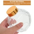 thumbnail image 3 of Honey Jar Glass Transparent Kitchenware Daily Use 2Pcs 4.7x4.7x2.8in, 3 of 9