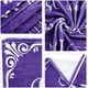 thumbnail image 4 of LHSHID 60th Birthday Gifts for Women Blanket Happy 60th Birthday Decorations Throw Blanket for Her Birthday Gifts for Wife Mom Men Cheers to 60 Years Gifts Purple 60"x80", 4 of 8