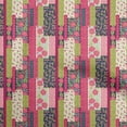 thumbnail image 1 of oneOone Georgette Viscose Crimson Red Fabric Floral Craft Projects Decor Fabric Printed By The Yard 42 Inch Wide, 1 of 5