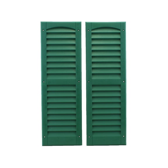Shed Windows and More Shed Shutters (1) Pair 9" x 27" Green