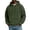 Army Green, variant on Mens Corduroy Hoodies Long Sleeve Striped Hooded Sweatshirt for Men Casual Baggy Pullover Hoodie Fall Winter Clothes