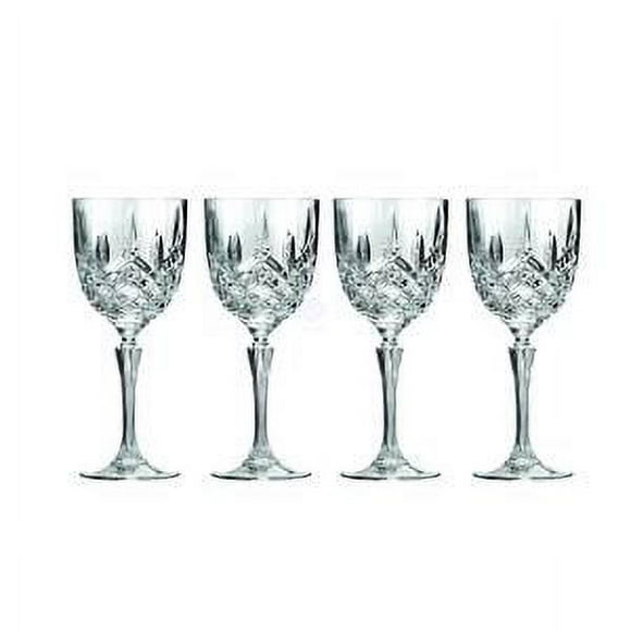 Marquis By Waterford Markham by Marquis Wine Stemware, 3.5 x 3.5 x 8.2 12 Ounces, Clear Crystalline