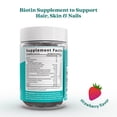 thumbnail image 5 of BeLive Biotin Gummies with MultiVitamins, Folate, Inositol – Supports Hair Growth, Healthy Skin & Nails – Vegan – Strawberry Flavor (60 Count), 5 of 8