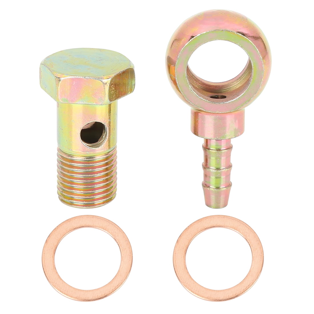 16mm Diameter Banjo Hose Barb Bolt Fittings Banjo Bolt Washer Kit
