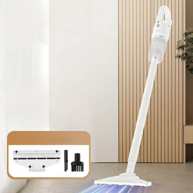 Fwttom Handheld Vacuum Cleaners, Household Wireless H&held Large Suction Dusting Quiet Low Noise Power Duster Vacuum Cleaner