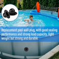 thumbnail image 4 of BRILLAR Tapón colador para piscina, 10 Uds., piezas de repuesto para bomba de filtro de piscina elevada, 4 of 5
