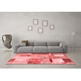 thumbnail image 3 of Ahgly Company Indoor Rectangle Patchwork Red Transitional Area Rugs, 5' x 7', 3 of 4