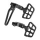 thumbnail image 3 of Reposapiés Trasero Para Pasajero De Motocicleta, Reposapiés De Pedales Antideslizantes De Aluminio CNC Para R18 2020-2022(negro), 3 of 5
