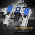thumbnail image 2 of Filtro regulador y Lubricador 3 en 1 Yashi GC300-08 para compresores de aire, 2 of 5