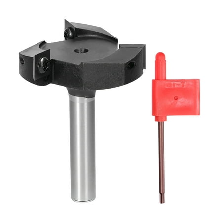 

KKmoon High Hardness Milling Cutter Hard Alloy Milling Facer Carbide Insert High Efficiency Facing Cutter Accessory Quick Cutting Tool Set