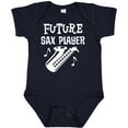 thumbnail image 3 of Inktastic Future Saxophone Player Childs Music Boys or Girls Baby Bodysuit, 3 of 5
