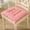 Pink, variant on Ywbawe Seat Cushion Pillows Cozy Outdoor Chair Cushions,Patio Chair Cushions,Office Chair Cushion,Sofa Pillows,12" x 12" Cotton-Linen Seat Pad
