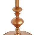thumbnail image 5 of Christopher Knight Home 29.3" Round Metal End Table, Vintage Art Deco Accent Side Table, Gold, 5 of 10