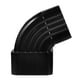 thumbnail image 1 of Codo de aleación de aluminio, conector en ángulo de 65 grados, adaptador de tubo de colador de bajante de canalón, unión simple, 1 of 6