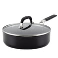 thumbnail image 1 of KitchenAid Hard Anodized Nonstick Saute Pan with Lid, 3-Quart, Onyx Black, 1 of 5