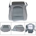 thumbnail image 4 of LABLT Driver Side Bottom Cloth Seat Cover Gray Replacement for Car 2011-2014 Ford F150 Lariat, 4 of 5