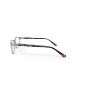 Windsor Eyes Youth Adolofo Teammate Square Prescription Eyeglasses with Case, Crystal Gray