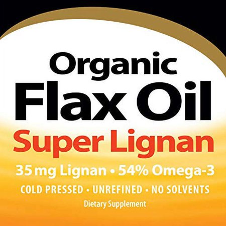 Nature's Way Organic Flax Oil Super Lignan 24 Ounce