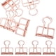 thumbnail image 4 of 10 Uds Clips plegables de Metal Clip de dibujo de papel de oficina Clips de papel Vintage abrazadera estacionaria, 4 of 4