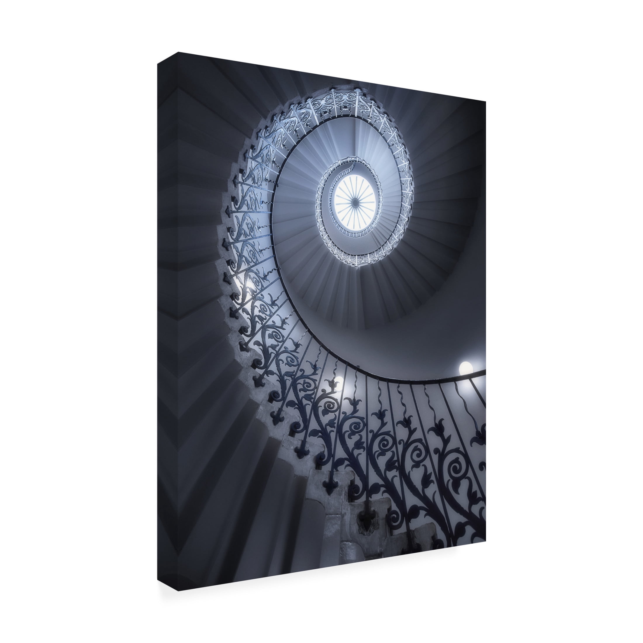 Massimo Cuomo 'Tulip Stairs' Canvas Art - 24 x 32 Inches