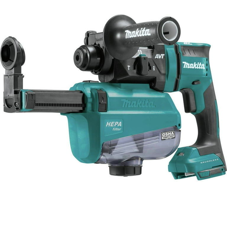 Makita hammer drill 2024 with dust extractor