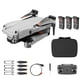 thumbnail image 1 of Cámara Drone Automático Evite-Obstáculo Recargable Control Remoto Quadcopter Photography Photography Video Grabación de video Gris 3 células Tipo 2 2.4G Guardurnaity EL006201-17B, 1 of 7