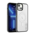 thumbnail image 3 of Dteck Slim Magnetic MagSafe Case for iPhone 14 Plus Clear Transparent Anti-Yellowing with Hidden Bracket Kickstand Heavy Duty Shockproof Design Full Body Protective Case For iPhone 14 Plus,F, 3 of 6