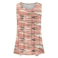 thumbnail image 3 of Pntutb Womens Summer Casual Sleeveless Blouse Crewneck Tops Floral Printed T-Shirt Vest for Ladies, 3 of 5