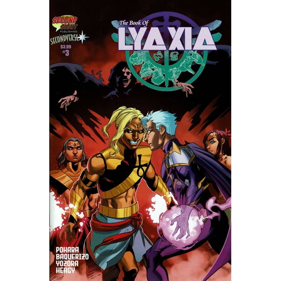 Book of Lyaxia, The (Second Sight) #3A VF ; Second Sight Comic Book