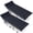 2 Pack Black Pad, variant on Fenbeli 2 Pack Camping Cot with Mattress, Heavy Duty Folding Cot Bed for Adults, Portable Sleeping Cot for Camping Travel Outdoor Tent and Home Guest, Blue and Gray