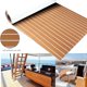 thumbnail image 4 of Piso de Hoja de Piso de Alfombra Protección Auto-Adhesiva Antirresbaladiza Piso de Barco Macarena EVA Foam Teak Sheet, 4 of 8