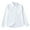 White, variant on Jamicy Boys Long Sleeve Shirts 10-16y Boys' Special Occasion Long Sleeve Button Up Dress Shirts Children's Casual Solid Color Pocket Button Short Sleeved Lapel Tops