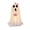 Pink, variant on Light Up Fabric Ghost Halloween Tabletop Decor, Spooky Glowing Standing Ghost Figurine with Pumpkin Accent, Indoor Mantel & Shelf Halloween Ornament,19.7 in.