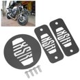 thumbnail image 4 of Fuse Box Top Plates, Stainless Steel Sturdy Easy Installation Motorcycle  Plate Top Stylish  For Autocycle Black, 4 of 8