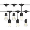 thumbnail image 1 of Costway 48FT LED Outdoor Waterproof Commercial Grade Patio Globe String Lights Bulbs, 1 of 10