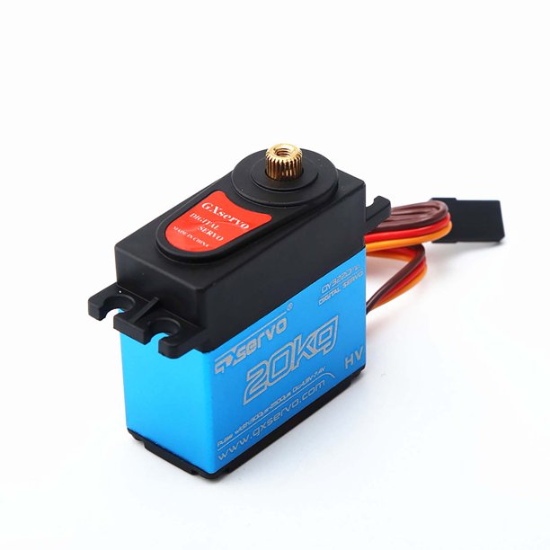 Servo digital de alto par resistente al agua de 20 kg con engranaje metálico para RC 1/10 1/8 Off-ro Abanopi 1 pieza