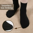 thumbnail image 3 of Myclong Women Thin Cotton Socks, Soft Cotton Bootie Socks Women Above Ankle Crew Socks 5 Pairs, 3 of 12