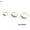 5, variant on Body Piercing Jewelry Faux Turquoise Nose Piercing Hoop 1Pcs Nose Ring Rose Go --18