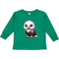 thumbnail image 3 of Inktastic Baby Bald Eagle Boys or Girls Long Sleeve Toddler T-Shirt, 3 of 5