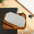 thumbnail image 2 of Unique Bargains Portable Stationery Bag Zipper Pencil Case Gray, 2 of 6