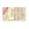 thumbnail image 4 of Historic City Map - Cincinnati Ohio Outline - Titus 1869 - 37.63 x 23 - Vintage Wall Art, 4 of 5