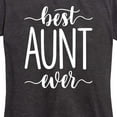 thumbnail image 3 of Instant Message - Best Aunt Ever - Women's Short Sleeve Graphic T-Shirt, 3 of 6