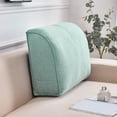 thumbnail image 2 of Extra Thick Wedge Back Cushion for Sofa and Bed, Orthopedic Lumbar Support Pillow with Removable Cover, Reading Headboard Pillow for Living Room, Waist Neck Back Pain Relief Comfort, 2 of 3