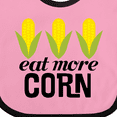 thumbnail image 4 of Inktastic Eat More Corn Boys or Girls Baby Bib, 4 of 4