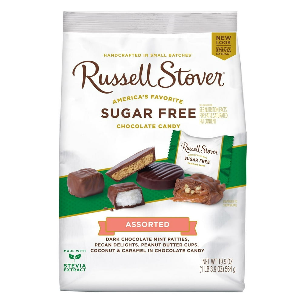 Product of Russell Stover Assorted Sugar-Free Chocolate Candies 19.9 oz