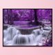 thumbnail image 3 of 11CT bordado completo DIY bosque cascada estampado punto de cruz arte costura FLhrweasw Nuevo, 3 of 9