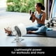 thumbnail image 5 of Shark FlexBreeze Ventilador oscilante de pedestal y mesa con mando a distancia, interior y exterior, portátil, con cable e inalámbrico con accesorio InstaCool Misting, blanco, FA222WH, 5 of 5