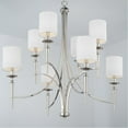 thumbnail image 6 of Capital Lighting 442681-701 Abbie 8 Light 37" Wide Pillar Candle Chandelier - Nickel, 6 of 9