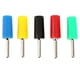 thumbnail image 3 of Conector banana recto, juego de 10 clavijas banana rectas, conector de cable banana, clavija banana, el mejor de su clase, 3 of 9